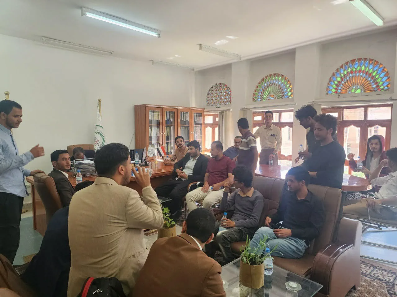 طلاب المحاسبة في زيارة علمية إلى المعهد الوطني للعلوم الإدارية للتعرّف على الأنظمة المحاسبية وتطبيقاتها