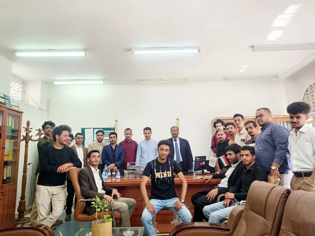 طلاب المحاسبة في زيارة علمية إلى المعهد الوطني للعلوم الإدارية للتعرّف على الأنظمة المحاسبية وتطبيقاتها