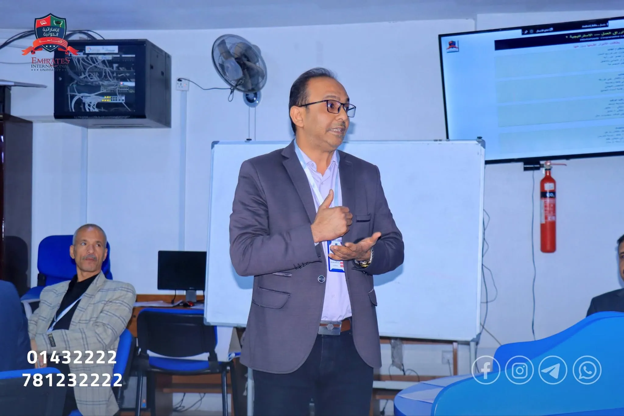 الجامعة الإماراتية الدولية تنظم ورشة تطبيقية حول استراتيجيات التدريس الحديثة لتحسين جودة التعليم والتعلم.