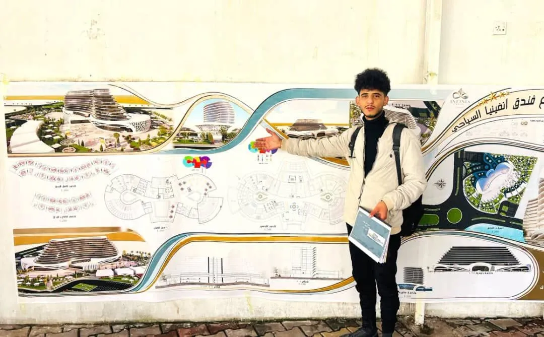 طلبة الهندسة المعمارية مستوى ثالث يعرضون رؤاهم الإبداعية في مشاريع مقرر "تصميم معماري"