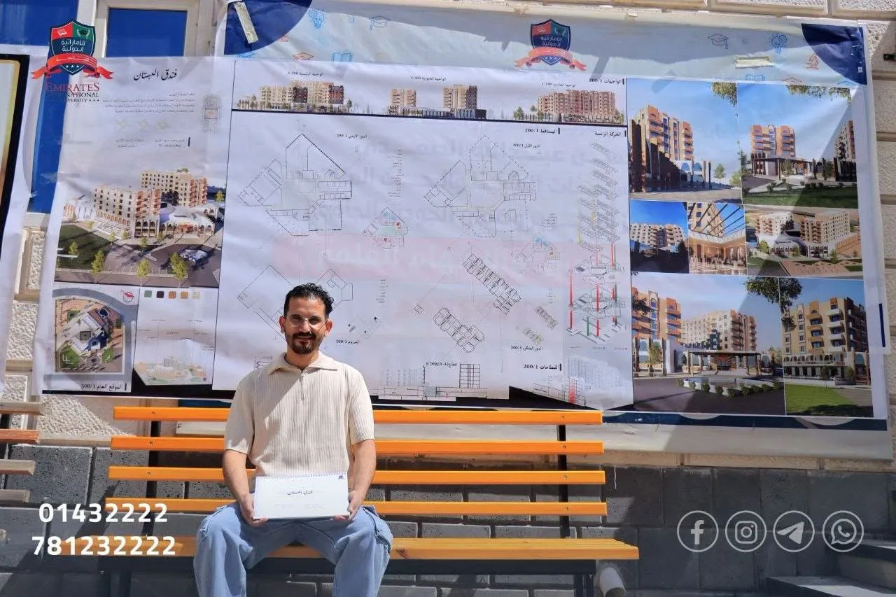 طلبة الهندسة المعمارية مستوى ثالث يعرضون رؤاهم الإبداعية في مشاريع مقرر "تصميم معماري"