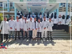 قسم المختبرات الطبية ينظم زيارة علمية لطلاب المستوى الثالث والرابع إلى مختبرات الصحة العامة المركزية - صنعاء