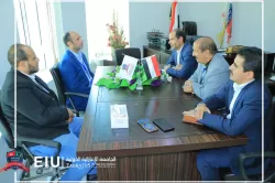 The President of the UAE University receives the President of the Yemeni Jordanian University to discuss ways of joint cooperation between the two universities
