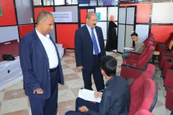 تدشين الإمتحانات النهائية للفصل الدراسي الأول من العام الجامعي 1446ه‍، في كلية الطب والعلوم الصحية