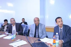 The discussion of graduation research projects for students of the College of Administrative and Financial Sciences continues for the third consecutive day.