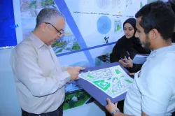 Discussing innovative scientific projects for architecture students in the urban planning course to re-plan neighborhood unit No. (445) in the capital, Sana’a.