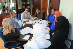 The Executive Council of the University's Center for Development and Quality Assurance holds its regular meeting.