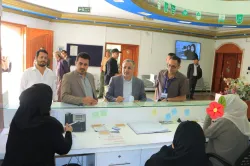 The university president inspects the admission and registration process and stresses the importance of providing the best services to new students.