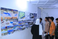 إبداع هندسي يعكس تميزاً أكاديمياً ومهنياً.. طلبة الهندسة المعمارية المستوى الثالث يعرضون مشاريعهم العلمية في مقرر تنسيق المواقع