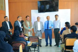 The University President and Secretary-General inspect the progress of the educational process for first-year students in the Faculties of Engineering and Management.