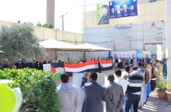 الجامعة الإماراتية تنظم وقفة تضامنية مع الشعب الفلسطيني تحت شعار "مع غزة جهادً وثبات غضباً للدماء المسفوكة والمقدسات المنتهكة"