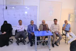 كلية طب الأسنان بالجامعة تعقد لقاءً موسعاً مع مندوبي الدفع في جميع المستويات