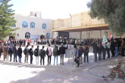 تتويجاً لعامان من العطاء ووفاءً لدماء الشهداء.. منتسبو الجامعة الإماراتية ينظمون الوقفة التضامنية الأسبوعية مع الشعب الفلسطيني
