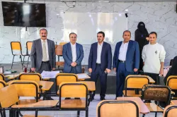 The College of Medicine and Health Sciences launched the final exams for the first semester in a distinguished organizational atmosphere.