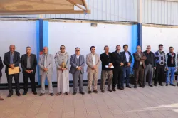 The Emirates International University organizes a massive rally under the slogan "Liberation is our choice... and the occupier will be gone."