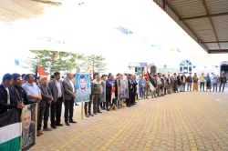 The UAE University organizes the weekly solidarity stand entitled “Following in the footsteps of Al-Samad… We are ready for the next round”