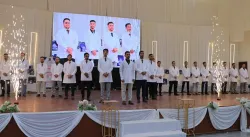 من مقاعد طب الأسنان إلى ميادين المهنة.. الجامعة الإماراتية الدولية تودّع دفعتها التاسعة بكفاءةٍ تُصنع وتميّزٍ يُرى